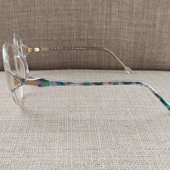 Givenchy Women Eyeglasses Frame AQUA DELUXE CLEAR Vision Glasses Made in Italy - Picture 9 of 12